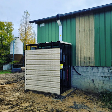 Centrale photovoltaïque 250kWc à Castex