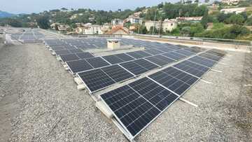 Installation 375kWc dans un Lycée à Cagnes sur mer