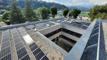 Installation 375kWc dans un Lycée à Cagnes sur mer